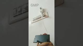 CHARGING PHONE HOLD AT CHARGER WIRE|GMP|#SHORTS