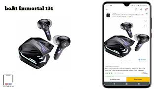 BoAt Immortal 131 earbuds Full Specifications and Review | BoAt Immortal 131 earbuds