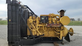 MEGA Cold Smoke DIESEL GENERATOR Engine Starts and Heavy Sound 3