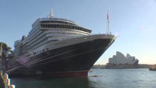 Cunard Queen Victoria in Sydney Harbour