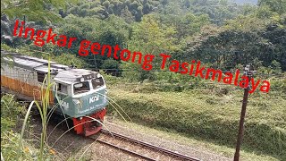 hunting kereta api Indonesia di lingkar gentong