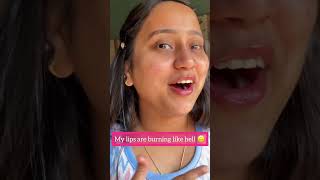 Myglamm Lip Volumizer Instant Mega Plumping Lip Gloss #MyGlammXOBeautyCreator #short #fyp #Lipstick