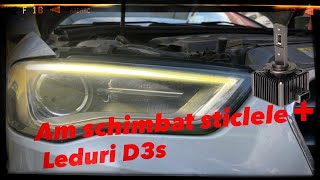 Sticle Noi Audi A3 si Skoda Superb + Leduri D3s