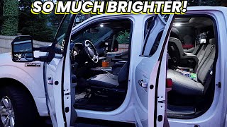 F150 Interior Map Light and Dome Light Replacement, with F150LEDS!