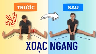 Cách Xoạc Ngang, Mở Khớp Háng NHANH và KHÔNG ĐAU | Nguyên Yoga