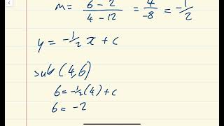 Mastering Line Intersection: GCSE & A-level Math | CCEA, OCR, EDEXCEL, AQA, WJEC