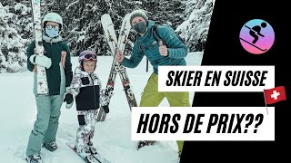 Skier en Suisse en FAMILLE combien ça coute? ON VOUS DIT TOUT