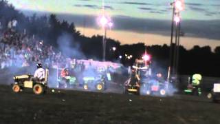 Lawnmower - Garden Tractor demolition derby 2013 at the Dakota County Fair