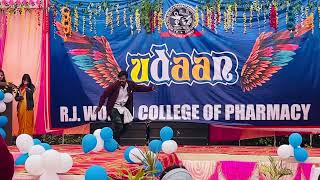 R J world college udaan function dance Omprakash babu from Bihar 👍👍👍