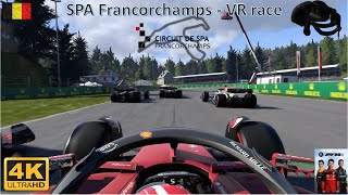 F1 2022  - SPA Francorchamps Grand Prix Race - VR Mode