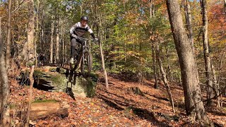 Shredding Homer Folks MTB Trails In Oneonta, NY