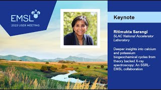 2023 EMSL User Meeting | Calcium and potassium biogeochemical cycles