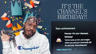 "Chile... My Channel Has A Birthday And She's A Gemini, Let's Celebrate And GAG!"