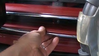 Remove Grille Front Radiator Vent [ Tarago Previa TCR ]