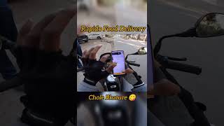 Rapido Food Delivery 🏍️ #shorts #viral #trending #rider #motovlog #shortvideo #viralshots #explore