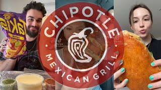 CHIPOTLE BURRITO MUKBANG COMPILATION 🤤 | TikTok’s BEST Food Videos!