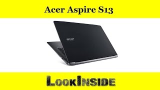 Unboxing Acer Aspire S13 / Распаковка ноутбука Асер