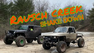 Rausch creek fun with fresh built Toyota and Jeep