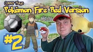 Connor Plays Pokémon Fire Red Episode 2 | Achievement Get: Gym Badge