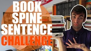 Book Spine Sentence Challenge (en español) | El reto de la frase en el lomo