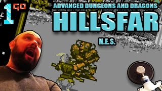 1GO Short Play - Advanced Dungeons and Dragons: Hillsfar (NES) (With Commentary)