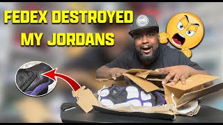 FEDEX Destroyed My Jordans | They Must Be Stopped 😡