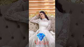 _intezarim_ Model ✅Almaz wedding dresses🤍 #rek #fashion #fashiondress #instagram #duet #rekk