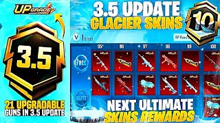 A10 Royal pass & 3.5 Update 21 Upgradable Guns | New Super Cars Skins & Bear Buddy | PUBGM #pubg