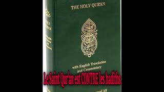 Le Saint Qur'an est CONTRE les hadiths (Lecture tiré des recherches du Pr.Fari Tahéruka Shabazz)