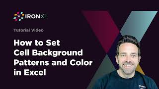 How to Set Cell Background Patterns and Color in Excel | IronXL Tutorial