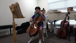 (3) Rehearsal AMEB Grade 6 Exam List C-Cello Concerto No. 4 Allegro Molto-Georg Goltermann