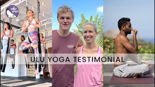 200 Hour Yoga Teacher Training in Bali | Testimonial from Reinhardt and Francisco | ULU Yoga