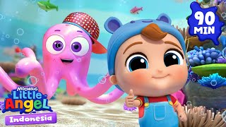 Mengunjungi Akuarium🐟🐠🐡 | Little Angel Bahasa Indonesia | Kartun dan Lagu Anak