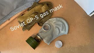 Soviet GP-5 gas mask