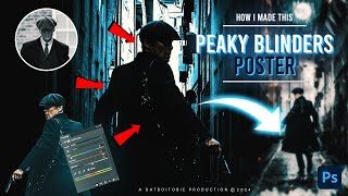 How I MADE This Peaky Blinders Poster in PHOTOSHOP