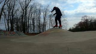 First Time Popping the zit at the skatepark haha