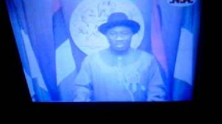 GoodLuck Jonathan's Speech On Fuel Subsidy Removal