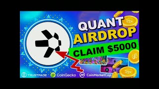 QNT new crypto coin ( QUANT ) Airdrop 5000$ | REVIEW💎🔥⚡