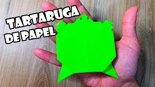 Como fazer uma tartaruga de papel - FÁCIL DE FAZER #origami #papertoy