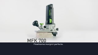 Modul stationar cu masina de frezat muchii MFK 700