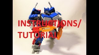 (TUTORIAL/INSTRUCTIONS) Lego Transformers Movie-Optimus Prime v2