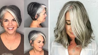 65 Wunderschöne Graue Frisuren, Die Sie Bei Ihrem Nächsten Haarschnitt Inspirieren Werden