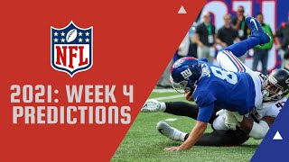 NFL 2021 Week 4 Predictions | RockSoldier72 Predicts