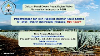 Diskusi Panel Dosen Pusat Kajian Fisika