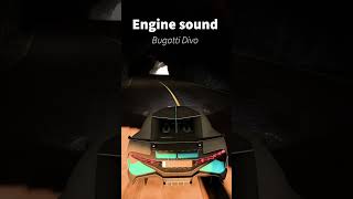 Engine sounds: Bugatti Divo