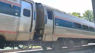 Amtrak 343: Ashland Virginia traveling southbound June 8, 2024...