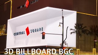 3D iBillboard in BGC Philippines