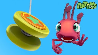 Yo-Yo | 🐛 Antiks & Insectibles 🐜 | Funny Cartoons for Kids | Moonbug