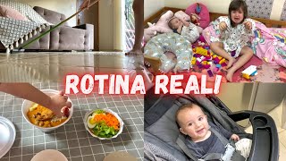 ROTINA REAL - TENTEI fazer uma faxina com DUAS CRIANÇAS