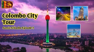 🇱🇰Colombo City Tour || First Expression of Sri Lanka 😍 || Lotus Tower || Colombo City Vlog ||